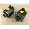 Image 1 : (2) FANUC A06B-0034-B075#0008 AC SERVO MOTOR