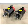 Image 1 : (2) FANUC A06B-0142-B575 AC SERVO MOTOR
