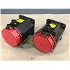 Image 2 : (2) FANUC A06B-0142-B575 AC SERVO MOTOR