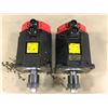 Image 3 : (2) FANUC A06B-0142-B575 AC SERVO MOTOR