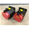 Image 2 : (2) FANUC A06B-0143-B010#0001, A06B-0142-B010#0001 AC SERVO MOTOR