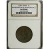 Image 1 : 1783 1C Washington Unity States Cent AU55 NGC. Baker-1