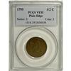 Image 1 : 1795 1/2 C Plain Edge, Punctuated Date VF35 PCGS. C-4,