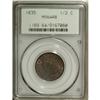 Image 1 : 1835 1/2 C MS64 Red and Brown PCGS. C-1, B-1, R.1. Thi