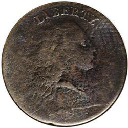 1793 Chain 1C Periods--Corroded--ANACS. VG8 Details. S