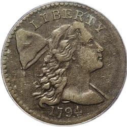 1794 1C Head of 1794 VF35 PCGS. S-57, B-55, R.1. Gener