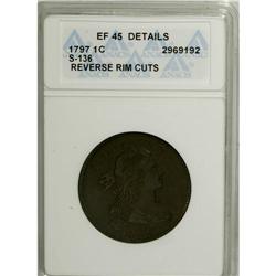 1797 1C Reverse of 1797, Stems--Reverse Rim Cuts--ANAC