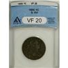 Image 1 : 1800/1798 1C VF20 ANACS. S-191, B-2, R.3. This is a we