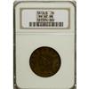 Image 1 : 1819/8 1C MS62 Brown NGC. N-1, High R.1. This charming