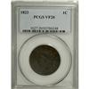 Image 1 : 1823 1C VF20 PCGS. N-2, R.2. Noyes Die State B with tw