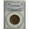 Image 1 : 1849 1C MS63 Brown PCGS. N-4, R.1. Grellman Die State