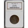 Image 3 : 1856 1C PR64 Brown NGC. Slanted 5. N-5, Low R.5. An ex
