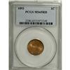 1893 1C MS65 Red PCGS. Effulgent cartwheel luster radi