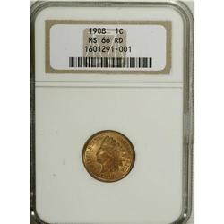 1908 1C MS66 Red NGC. A beautiful Premium Gem from lat