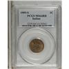 Image 1 : 1909-S 1C MS64 Red and Brown PCGS. An important and po
