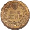 Image 2 : 1864 1C Bronze No L PR64 Red NGC. An important one-yea