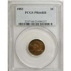 1883 1C PR66 Red and Brown PCGS. Richard Snow (2006) s