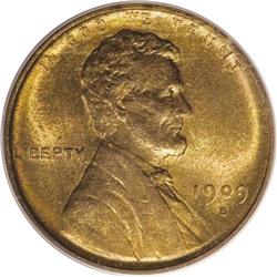 1909-S VDB 1C MS65 Red and Brown PCGS. Bright luster r