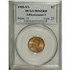 Image 1 : 1909-S 1C S Over Horizontal S MS65 Red PCGS. FS-012.3.