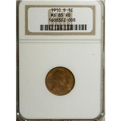 1910-S 1C MS65 Red NGC. The 1910-S is generally more a