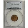 Image 1 : 1916-S 1C MS65 Red and Brown PCGS. Mellowed pumpkin-or