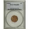 Image 1 : 1918-S 1C MS64 Red PCGS. Lustrous and well struck with