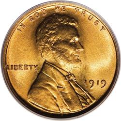 1919 1C MS67 Red PCGS. Many so-called common date Linc