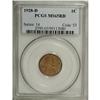 Image 1 : 1928-D 1C MS65 Red PCGS. The luminous surfaces reveal
