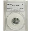 Image 1 : 1943-D 1C MS68 PCGS. The familiar design elements are