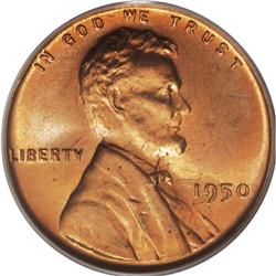 1950 1C MS67 Red PCGS. Ex: Joshua and Ally Walsh. A be