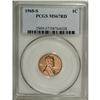 Image 1 : 1968-S 1C MS67 Red PCGS. Intense luster radiates from