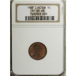 1909 1C PR65 Red and Brown NGC. The 1909''s proof emis
