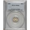 Image 1 : 1858 3CS MS64 PCGS. Type collectors know that the Type