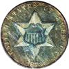Image 1 : 1873 3CS PR65 PCGS. Both sides display deep sea-green,