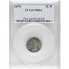 Image 1 : 1870 3CN PR64 PCGS. This is a slate-gray piece without