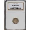Image 1 : 1876 3CN PR65 Cameo NGC. This Centennial-year coin off