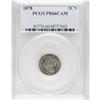 Image 1 : 1878 3CN PR66 Cameo PCGS. Besides the Mint Act of 1871