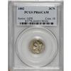 Image 1 : 1882 3CN PR66 Cameo PCGS. The exuberant, well contrast