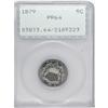 Image 1 : 1879 5C PR64 PCGS. Crisply struck with square rims and