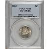 Image 1 : 1883 5C No Cents MS66 PCGS. As typical for a new issue