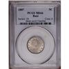 Image 3 : 1887 5C MS66 PCGS. Ex: Baxi. This example has fully br