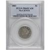 Image 1 : 1883 5C No Cents PR65 Cameo PCGS. Despite the certific