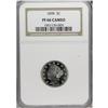 Image 1 : 1898 5C PR66 Cameo NGC. Both sides of this gleaming Pr
