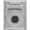 Image 3 : 1908 5C PR67 Cameo PCGS. One of 1,620 pieces coined fo