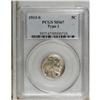 Image 3 : 1913-S 5C Type One MS67 PCGS. Lange (2006) asserts tha