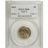 Image 1 : 1913 5C Type Two MS66 PCGS. Traces of peripheral gold