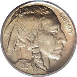 1913-D 5C Type Two MS66 PCGS. Both sides display a del