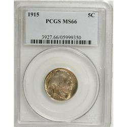 1915 5C MS66 PCGS. Examples of this issue are generall