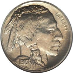 1915-S 5C MS65 NGC. The strike and luster are uncommon