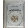 Image 1 : 1918 5C MS65 PCGS. Lustrous and somewhat softly struck